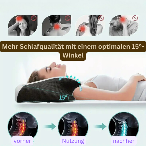 CAYANO ® zervikales 3D-Kopfkissen